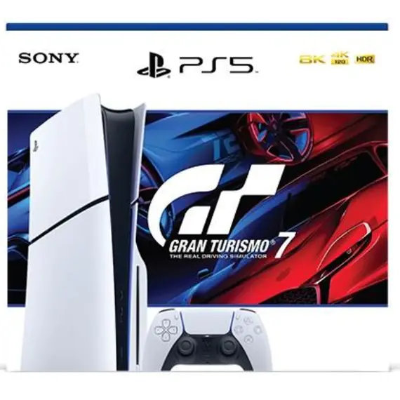ფლეისთეიშენი Sony PlayStation PS5 Slim 1TB Gran Turismo 7 Bundle - TechMall.geფლეისთეიშენი Sony PlayStation PS5 Slim 1TB Gran Turismo 7 Bundle - TechMall.ge ,ფლეისთეიშენი Sony PlayStation PS5 Slim 1TB Gran Turismo 7 Bundle - TechMall.ge