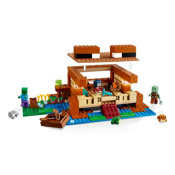 ლეგო LEGO Minecraft House in the shape of a frog, 2 image - TechMall.geლეგო LEGO Minecraft House in the shape of a frog, 2 image - TechMall.ge ,ლეგო LEGO Minecraft House in the shape of a frog, 2 image - TechMall.ge
