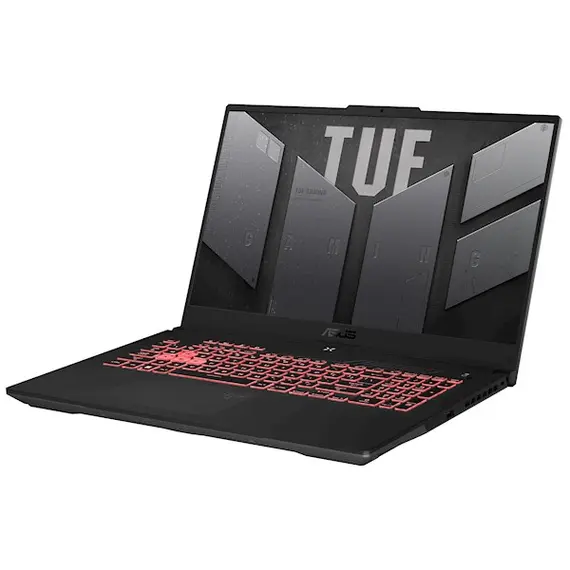 ნოუთბუქი Asus TUF 90NR0CH5-M00AU0, 17.3", i7-13620H, 32GB, 1TB SSD, RTX4060 8GB, Mecha Gray, 2 image - TechMall.geნოუთბუქი Asus TUF 90NR0CH5-M00AU0, 17.3", i7-13620H, 32GB, 1TB SSD, RTX4060 8GB, Mecha Gray, 2 image - TechMall.ge ,ნოუთბუქი Asus TUF 90NR0CH5-M00AU0, 17.3", i7-13620H, 32GB, 1TB SSD, RTX4060 8GB, Mecha Gray, 2 image - TechMall.ge