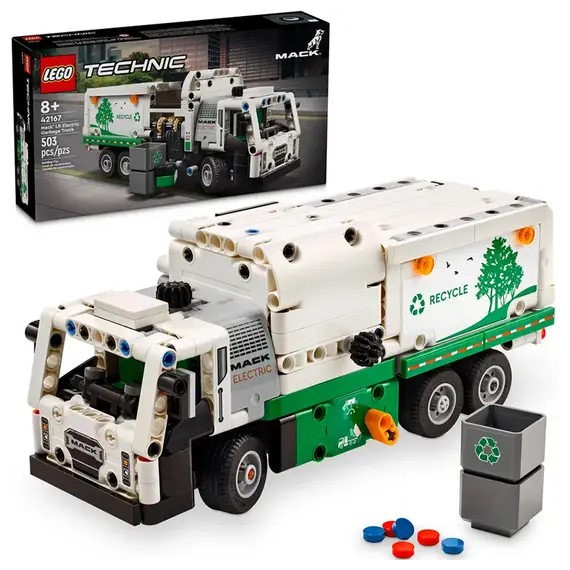 ლეგო LEGO Technic Garbage truck Mack® LR Electric - TechMall.geლეგო LEGO Technic Garbage truck Mack® LR Electric - TechMall.ge ,ლეგო LEGO Technic Garbage truck Mack® LR Electric - TechMall.ge
