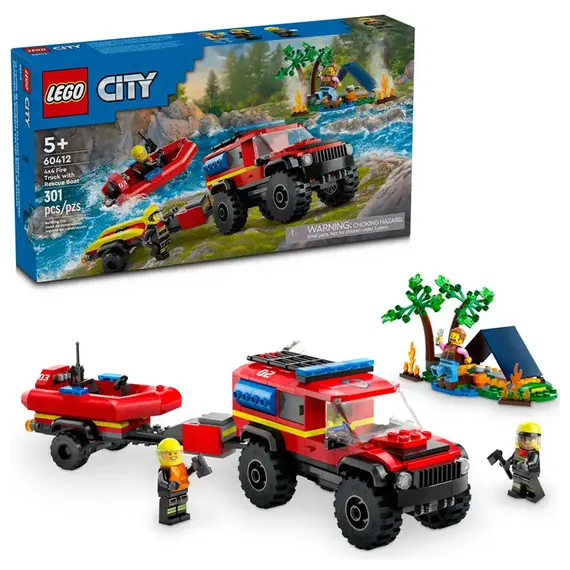 ლეგო LEGO City Fire SUV with a rescue boat - TechMall.geლეგო LEGO City Fire SUV with a rescue boat - TechMall.ge ,ლეგო LEGO City Fire SUV with a rescue boat - TechMall.ge