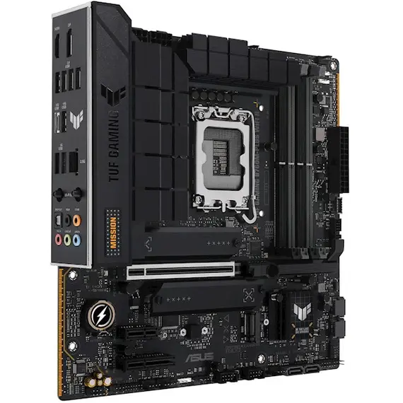 დედა დაფა ASUS Motherboard TUF GAMING B760M-PLUS WIFI II s1700 B760 4xDDR5 M.2 HDMI DP Wi-Fi BT mATX, 2 image - TechMall.geდედა დაფა ASUS Motherboard TUF GAMING B760M-PLUS WIFI II s1700 B760 4xDDR5 M.2 HDMI DP Wi-Fi BT mATX, 2 image - TechMall.ge ,დედა დაფა ASUS Motherboard TUF GAMING B760M-PLUS WIFI II s1700 B760 4xDDR5 M.2 HDMI DP Wi-Fi BT mATX, 2 image - TechMall.ge
