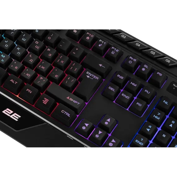 კლავიატურა 2E GAMING Membrane keyboard KG315 110key, USB-A, EN/UA, RGB, black, 5 image - TechMall.geკლავიატურა 2E GAMING Membrane keyboard KG315 110key, USB-A, EN/UA, RGB, black, 5 image - TechMall.ge ,კლავიატურა 2E GAMING Membrane keyboard KG315 110key, USB-A, EN/UA, RGB, black, 5 image - TechMall.ge