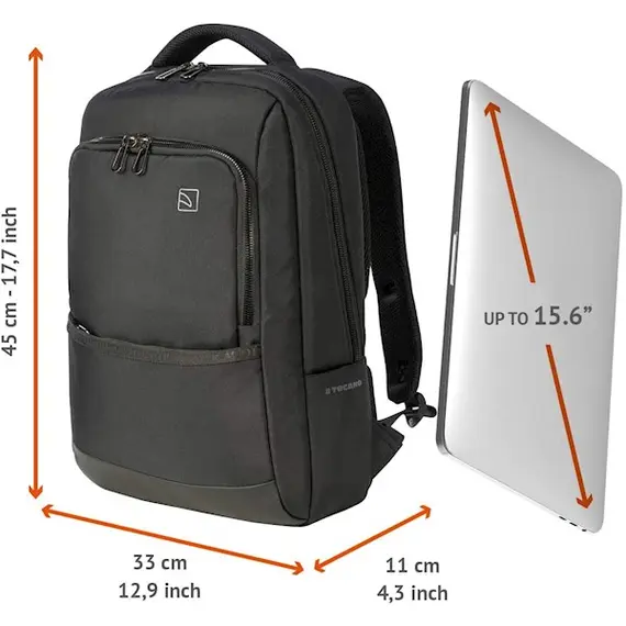 ნოუთბუქის ჩანთა Tucano LUNAR BACKPACK 15.6" BLACK, 4 image - TechMall.geნოუთბუქის ჩანთა Tucano LUNAR BACKPACK 15.6" BLACK, 4 image - TechMall.ge ,ნოუთბუქის ჩანთა Tucano LUNAR BACKPACK 15.6" BLACK, 4 image - TechMall.ge