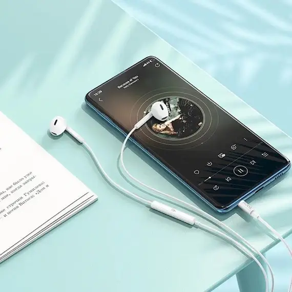 ყურსასმენი Hoco M109 Pure joy Earphone white, 3 image - TechMall.geყურსასმენი Hoco M109 Pure joy Earphone white, 3 image - TechMall.ge ,ყურსასმენი Hoco M109 Pure joy Earphone white, 3 image - TechMall.ge