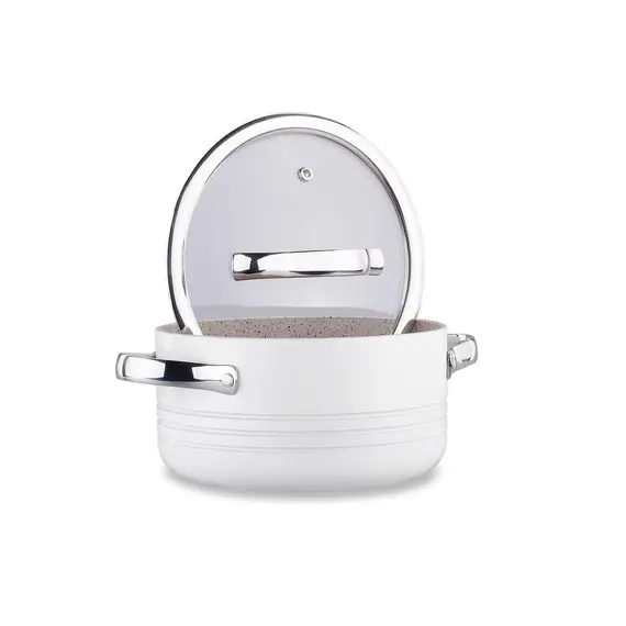 ქვაბების და ტაფების ნაკრები Korkmaz A2619-2 Linea 7 pcs Cookware Set- Vanilla, 4 image - TechMall.geქვაბების და ტაფების ნაკრები Korkmaz A2619-2 Linea 7 pcs Cookware Set- Vanilla, 4 image - TechMall.ge ,ქვაბების და ტაფების ნაკრები Korkmaz A2619-2 Linea 7 pcs Cookware Set- Vanilla, 4 image - TechMall.ge