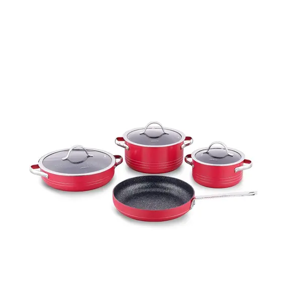ქვაბების და ტაფების ნაკრები Korkmaz A2619-4 Linea 7 pcs Cookware Set- Viva - TechMall.geქვაბების და ტაფების ნაკრები Korkmaz A2619-4 Linea 7 pcs Cookware Set- Viva - TechMall.ge ,ქვაბების და ტაფების ნაკრები Korkmaz A2619-4 Linea 7 pcs Cookware Set- Viva - TechMall.ge