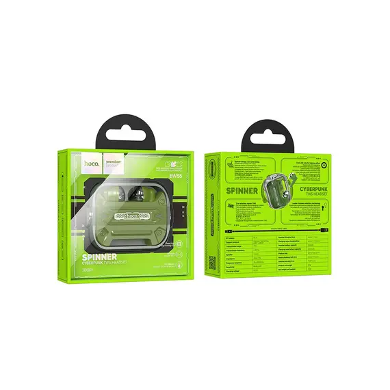 ყურსასმენი Hoco EW55 Trendy true TWS wireless headset Army green, 3 image - TechMall.geყურსასმენი Hoco EW55 Trendy true TWS wireless headset Army green, 3 image - TechMall.ge ,ყურსასმენი Hoco EW55 Trendy true TWS wireless headset Army green, 3 image - TechMall.ge