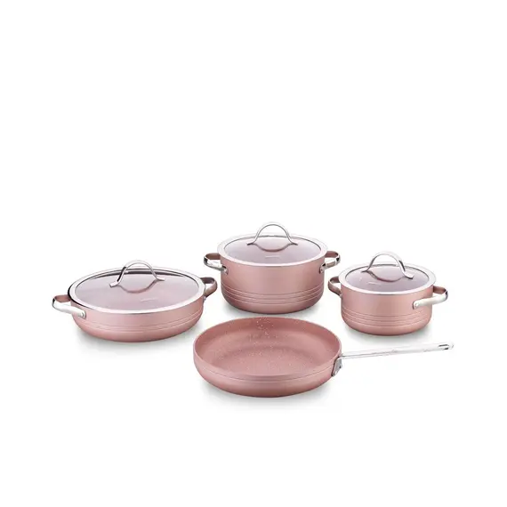 ქვაბების და ტაფების ნაკრები Korkmaz A2619 Linea 7 pcs Cookware Set- Rosagold - TechMall.geქვაბების და ტაფების ნაკრები Korkmaz A2619 Linea 7 pcs Cookware Set- Rosagold - TechMall.ge ,ქვაბების და ტაფების ნაკრები Korkmaz A2619 Linea 7 pcs Cookware Set- Rosagold - TechMall.ge