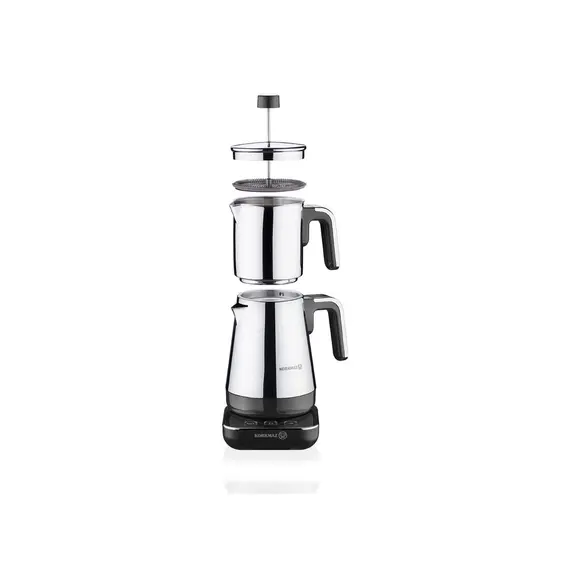 ჩაის დასაყენებელი Korkmaz A850-02 Moderna Electrical Tea pot Set Black/Chrome, 2 image - TechMall.geჩაის დასაყენებელი Korkmaz A850-02 Moderna Electrical Tea pot Set Black/Chrome, 2 image - TechMall.ge ,ჩაის დასაყენებელი Korkmaz A850-02 Moderna Electrical Tea pot Set Black/Chrome, 2 image - TechMall.ge