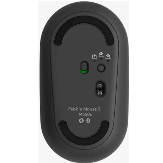 მაუსი LOGITECH Pebble Mouse 2 M350s - TONAL GRAPHITE - BT - EMEA-808 - DONGLELESS, 2 image - TechMall.geმაუსი LOGITECH Pebble Mouse 2 M350s - TONAL GRAPHITE - BT - EMEA-808 - DONGLELESS, 2 image - TechMall.ge ,მაუსი LOGITECH Pebble Mouse 2 M350s - TONAL GRAPHITE - BT - EMEA-808 - DONGLELESS, 2 image - TechMall.ge