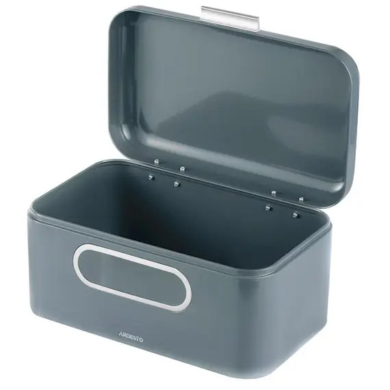 საპურე Ardesto Bread bin Gemini, 30х18х15cm, metal, grey - TechMall.geსაპურე Ardesto Bread bin Gemini, 30х18х15cm, metal, grey - TechMall.ge ,საპურე Ardesto Bread bin Gemini, 30х18х15cm, metal, grey - TechMall.ge