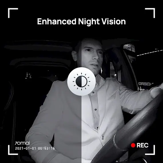 მანქანის შიდა ინტერიერის კამერა 70mai Interior Cam FC02 only for 70mai A500S, A400, A800S, 5 image - TechMall.geმანქანის შიდა ინტერიერის კამერა 70mai Interior Cam FC02 only for 70mai A500S, A400, A800S, 5 image - TechMall.ge ,მანქანის შიდა ინტერიერის კამერა 70mai Interior Cam FC02 only for 70mai A500S, A400, A800S, 5 image - TechMall.ge