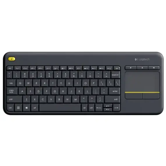 კლავიატურა LOGITECH K400 Plus Wireless Touch Keyboard - BLACK - US INT'L - TechMall.geკლავიატურა LOGITECH K400 Plus Wireless Touch Keyboard - BLACK - US INT'L - TechMall.ge ,კლავიატურა LOGITECH K400 Plus Wireless Touch Keyboard - BLACK - US INT'L - TechMall.ge