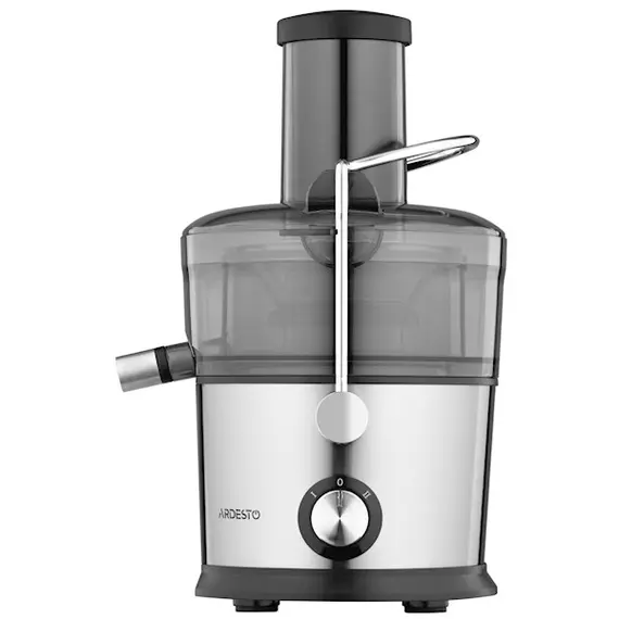 წვენსაწური Ardesto centrifugal juicer, 1100W, bowl-1L, plastic/iron, silver-black, 2 image - TechMall.geწვენსაწური Ardesto centrifugal juicer, 1100W, bowl-1L, plastic/iron, silver-black, 2 image - TechMall.ge ,წვენსაწური Ardesto centrifugal juicer, 1100W, bowl-1L, plastic/iron, silver-black, 2 image - TechMall.ge