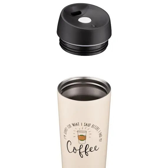 თერმოსი Ardesto Travel mug Coffee Time, 450ml, stainless steel, beige, 3 image - TechMall.geთერმოსი Ardesto Travel mug Coffee Time, 450ml, stainless steel, beige, 3 image - TechMall.ge ,თერმოსი Ardesto Travel mug Coffee Time, 450ml, stainless steel, beige, 3 image - TechMall.ge