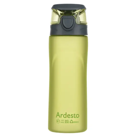 წყლის ბოთლი Ardesto Bottle, 600ml, plastic, green - TechMall.geწყლის ბოთლი Ardesto Bottle, 600ml, plastic, green - TechMall.ge ,წყლის ბოთლი Ardesto Bottle, 600ml, plastic, green - TechMall.ge