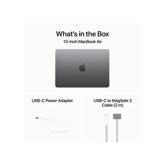 ნოუთბუქი Apple 13-inch MacBook Air: Apple M3 chip with 8-core CPU and 8-core GPU, 8GB, 256GB SSD - Space Grey, 8 image - TechMall.geნოუთბუქი Apple 13-inch MacBook Air: Apple M3 chip with 8-core CPU and 8-core GPU, 8GB, 256GB SSD - Space Grey, 8 image - TechMall.ge ,ნოუთბუქი Apple 13-inch MacBook Air: Apple M3 chip with 8-core CPU and 8-core GPU, 8GB, 256GB SSD - Space Grey, 8 image - TechMall.ge