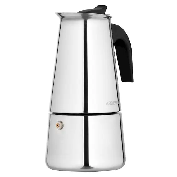 ყავის მადუღარა Ardesto Coffee Maker Gemini Apulia, 0.2l, 4 cups, stainless steel, 2 image - TechMall.geყავის მადუღარა Ardesto Coffee Maker Gemini Apulia, 0.2l, 4 cups, stainless steel, 2 image - TechMall.ge ,ყავის მადუღარა Ardesto Coffee Maker Gemini Apulia, 0.2l, 4 cups, stainless steel, 2 image - TechMall.ge