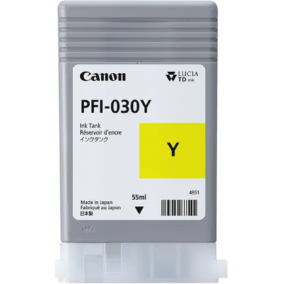 კარტრიჯი Canon INK TANK PFI-030 YELLOW  (for TM-340 ) - TechMall.geკარტრიჯი Canon INK TANK PFI-030 YELLOW  (for TM-340 ) - TechMall.ge ,კარტრიჯი Canon INK TANK PFI-030 YELLOW  (for TM-340 ) - TechMall.ge