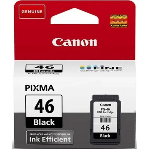 კარტრიჯი Canon Black ink Cartridge  PG-46 Black PIXMA E404 / E464  / E414 - TechMall.geკარტრიჯი Canon Black ink Cartridge  PG-46 Black PIXMA E404 / E464  / E414 - TechMall.ge ,კარტრიჯი Canon Black ink Cartridge  PG-46 Black PIXMA E404 / E464  / E414 - TechMall.ge