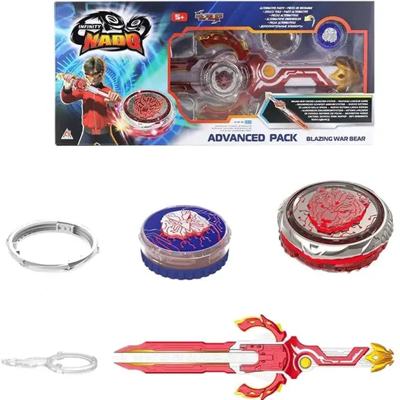 სათამაშო ნაკრები Infinity Nado VI Advanced Pack Blazing War Bear - TechMall.geსათამაშო ნაკრები Infinity Nado VI Advanced Pack Blazing War Bear - TechMall.ge ,სათამაშო ნაკრები Infinity Nado VI Advanced Pack Blazing War Bear - TechMall.ge