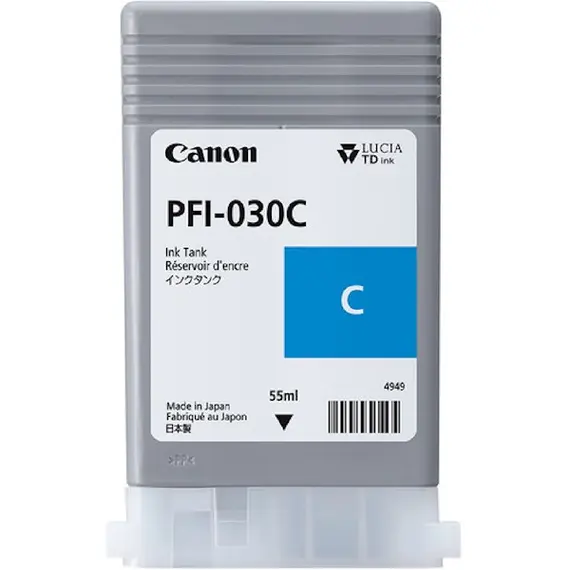 კარტრიჯი Canon INK TANK PFI-030 CYAN  (for TM-340 ) - TechMall.geკარტრიჯი Canon INK TANK PFI-030 CYAN  (for TM-340 ) - TechMall.ge ,კარტრიჯი Canon INK TANK PFI-030 CYAN  (for TM-340 ) - TechMall.ge
