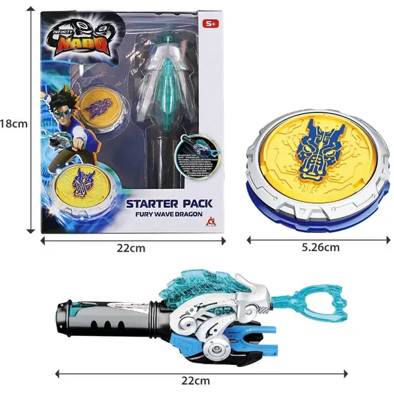 სათამაშო ნაკრები Infinity Nado VI Starter Pack Fury Wave Dragon, 5 image - TechMall.geსათამაშო ნაკრები Infinity Nado VI Starter Pack Fury Wave Dragon, 5 image - TechMall.ge ,სათამაშო ნაკრები Infinity Nado VI Starter Pack Fury Wave Dragon, 5 image - TechMall.ge