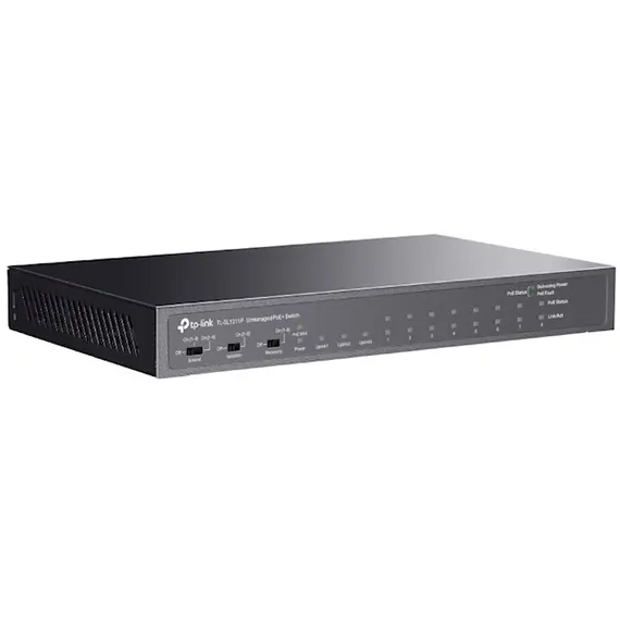 სვიჩი TP-link TL-SL1311P 8-Port 10/100 Mbps +3-Port Gigabit  Switch with 8-Port PoE+, 3 image - TechMall.geსვიჩი TP-link TL-SL1311P 8-Port 10/100 Mbps +3-Port Gigabit  Switch with 8-Port PoE+, 3 image - TechMall.ge ,სვიჩი TP-link TL-SL1311P 8-Port 10/100 Mbps +3-Port Gigabit  Switch with 8-Port PoE+, 3 image - TechMall.ge