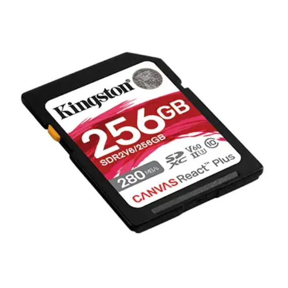 ფლეშ ბარათი Kingston Canvas React Plus 256 GB Class 10/UHS-II - TechMall.geფლეშ ბარათი Kingston Canvas React Plus 256 GB Class 10/UHS-II - TechMall.ge ,ფლეშ ბარათი Kingston Canvas React Plus 256 GB Class 10/UHS-II - TechMall.ge