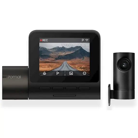 მანქანის ვიდეო რეგისტრატორი Xiaomi 70Mai A200-1 + RC11, FHD, Built in WiFi, 130°, Dash Cam Set, Black - TechMall.geმანქანის ვიდეო რეგისტრატორი Xiaomi 70Mai A200-1 + RC11, FHD, Built in WiFi, 130°, Dash Cam Set, Black - TechMall.ge ,მანქანის ვიდეო რეგისტრატორი Xiaomi 70Mai A200-1 + RC11, FHD, Built in WiFi, 130°, Dash Cam Set, Black - TechMall.ge