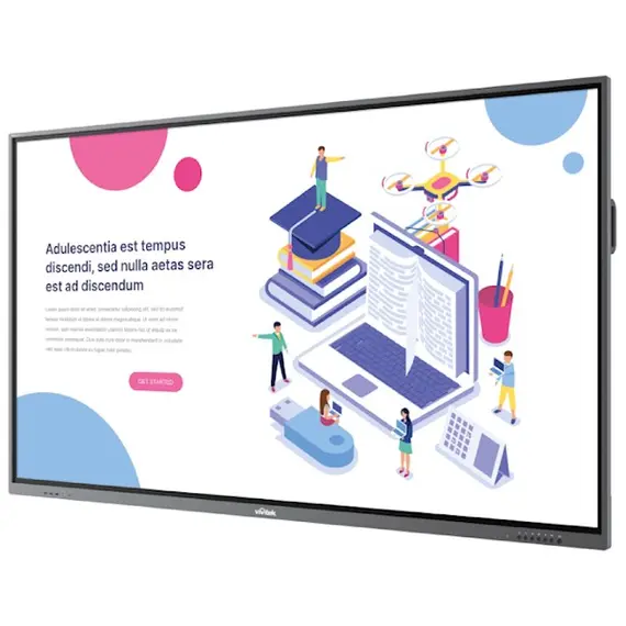 ინტერაქტიული ეკრანი Vivitek Novo Touch BK752i, 75”, Android v13.0, RAM 4GB, 32GB, Smart Board, Silver, 2 image - TechMall.geინტერაქტიული ეკრანი Vivitek Novo Touch BK752i, 75”, Android v13.0, RAM 4GB, 32GB, Smart Board, Silver, 2 image - TechMall.ge ,ინტერაქტიული ეკრანი Vivitek Novo Touch BK752i, 75”, Android v13.0, RAM 4GB, 32GB, Smart Board, Silver, 2 image - TechMall.ge