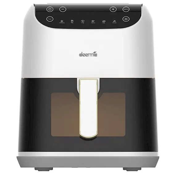 აეროგრილი Xiaomi Deerma DEM-KZ130W, 1300W, 5.5L, Air Fryer, White/Black, 2 image - TechMall.geაეროგრილი Xiaomi Deerma DEM-KZ130W, 1300W, 5.5L, Air Fryer, White/Black, 2 image - TechMall.ge ,აეროგრილი Xiaomi Deerma DEM-KZ130W, 1300W, 5.5L, Air Fryer, White/Black, 2 image - TechMall.ge