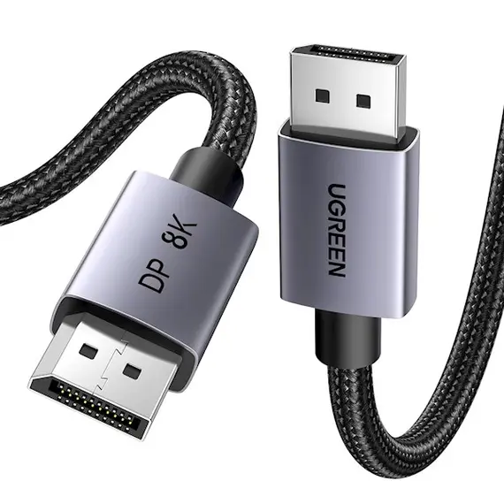 ვიდეო კაბელი UGREEN 25905, 8K DisplayPort To DisplayPort DP To DP Cable, 2M, Black/Gray - TechMall.geვიდეო კაბელი UGREEN 25905, 8K DisplayPort To DisplayPort DP To DP Cable, 2M, Black/Gray - TechMall.ge ,ვიდეო კაბელი UGREEN 25905, 8K DisplayPort To DisplayPort DP To DP Cable, 2M, Black/Gray - TechMall.ge