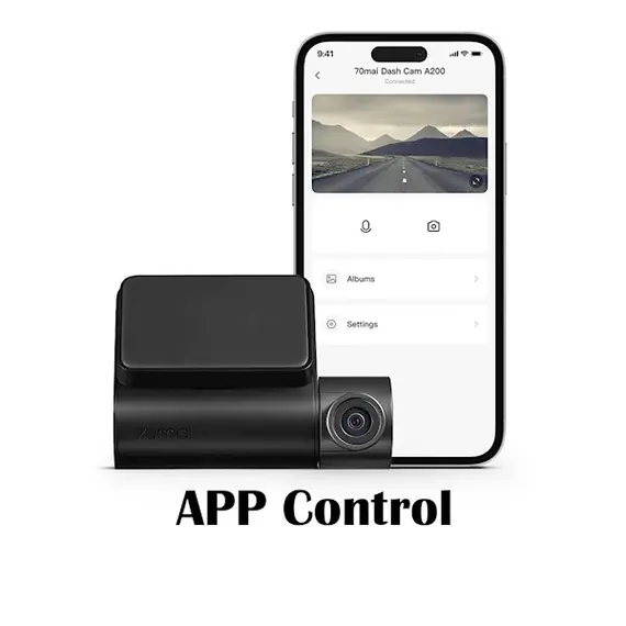 მანქანის ვიდეო რეგისტრატორი Xiaomi 70Mai A200-1 + RC11, FHD, Built in WiFi, 130°, Dash Cam Set, Black, 2 image - TechMall.geმანქანის ვიდეო რეგისტრატორი Xiaomi 70Mai A200-1 + RC11, FHD, Built in WiFi, 130°, Dash Cam Set, Black, 2 image - TechMall.ge ,მანქანის ვიდეო რეგისტრატორი Xiaomi 70Mai A200-1 + RC11, FHD, Built in WiFi, 130°, Dash Cam Set, Black, 2 image - TechMall.ge