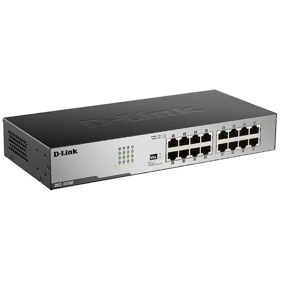 სვიჩი D-Link DGS-1016D Unmanaged Switch 16x1000Base-T, Surge 1KV, metal case, 2 image - TechMall.geსვიჩი D-Link DGS-1016D Unmanaged Switch 16x1000Base-T, Surge 1KV, metal case, 2 image - TechMall.ge ,სვიჩი D-Link DGS-1016D Unmanaged Switch 16x1000Base-T, Surge 1KV, metal case, 2 image - TechMall.ge