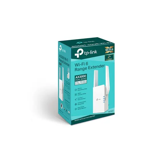 როუტერი TP-link RE705X AX3000 Wi-Fi 6 Range Extender, 5 image - TechMall.geროუტერი TP-link RE705X AX3000 Wi-Fi 6 Range Extender, 5 image - TechMall.ge ,როუტერი TP-link RE705X AX3000 Wi-Fi 6 Range Extender, 5 image - TechMall.ge