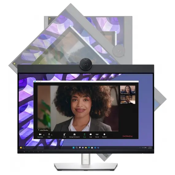 მონიტორი DELL Monitor 23.8" P2424HEB HDMI, DP, USB-C, RJ-45, MM, IPS, sRGB 99%, Pivot, Cam, 4 image - TechMall.geმონიტორი DELL Monitor 23.8" P2424HEB HDMI, DP, USB-C, RJ-45, MM, IPS, sRGB 99%, Pivot, Cam, 4 image - TechMall.ge ,მონიტორი DELL Monitor 23.8" P2424HEB HDMI, DP, USB-C, RJ-45, MM, IPS, sRGB 99%, Pivot, Cam, 4 image - TechMall.ge