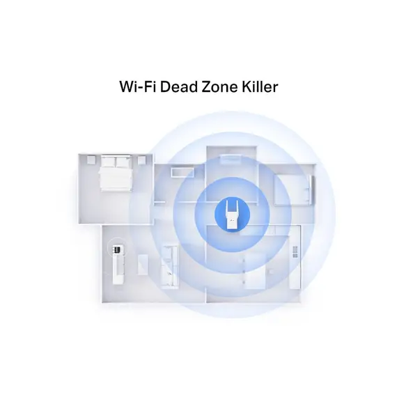 როუტერი TP-link RE705X AX3000 Wi-Fi 6 Range Extender, 3 image - TechMall.geროუტერი TP-link RE705X AX3000 Wi-Fi 6 Range Extender, 3 image - TechMall.ge ,როუტერი TP-link RE705X AX3000 Wi-Fi 6 Range Extender, 3 image - TechMall.ge