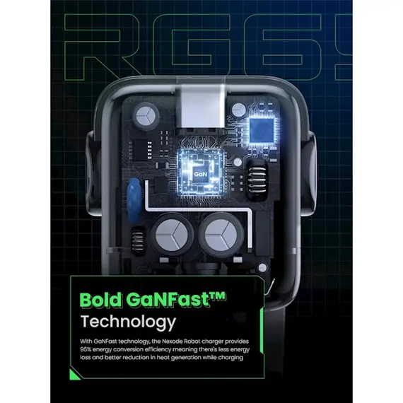 მობილურის დამტენი UGREEN 25685B Nexode RG, 65W, USB, USB Type-C, Black/Grey, 6 image - TechMall.geმობილურის დამტენი UGREEN 25685B Nexode RG, 65W, USB, USB Type-C, Black/Grey, 6 image - TechMall.ge ,მობილურის დამტენი UGREEN 25685B Nexode RG, 65W, USB, USB Type-C, Black/Grey, 6 image - TechMall.ge