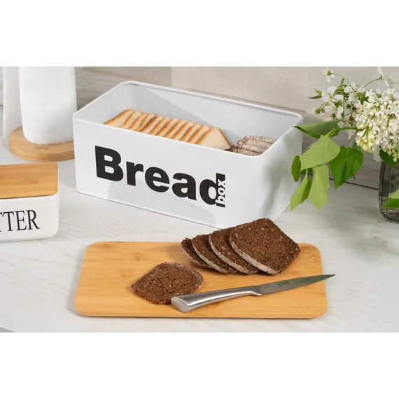 პურის შესანახი Ardesto Bread bin Midori 33х18х13cm, metal, bamboo, white, 4 image - TechMall.geპურის შესანახი Ardesto Bread bin Midori 33х18х13cm, metal, bamboo, white, 4 image - TechMall.ge ,პურის შესანახი Ardesto Bread bin Midori 33х18х13cm, metal, bamboo, white, 4 image - TechMall.ge