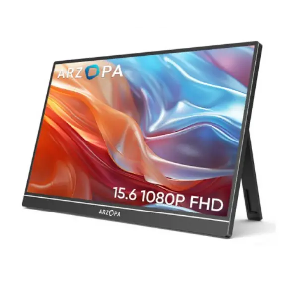 მონიტორი ARZOPA A1T 15.6" FHD Touch IPS Mini HDMI 2xUSB-C Built-in speakers, 2 image - TechMall.geმონიტორი ARZOPA A1T 15.6" FHD Touch IPS Mini HDMI 2xUSB-C Built-in speakers, 2 image - TechMall.ge ,მონიტორი ARZOPA A1T 15.6" FHD Touch IPS Mini HDMI 2xUSB-C Built-in speakers, 2 image - TechMall.ge