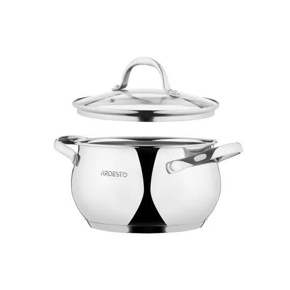 ქვაბების ნაკრები Ardesto Cookware set Gemini Vittoria, 6pcs, stainless steel, 2 image - TechMall.geქვაბების ნაკრები Ardesto Cookware set Gemini Vittoria, 6pcs, stainless steel, 2 image - TechMall.ge ,ქვაბების ნაკრები Ardesto Cookware set Gemini Vittoria, 6pcs, stainless steel, 2 image - TechMall.ge