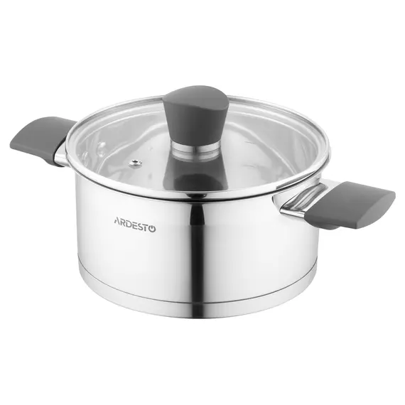 ქვაბების ნაკრები Ardesto Cookware set Gemini Trento, 6pcs, stainless steel, 7 image - TechMall.geქვაბების ნაკრები Ardesto Cookware set Gemini Trento, 6pcs, stainless steel, 7 image - TechMall.ge ,ქვაბების ნაკრები Ardesto Cookware set Gemini Trento, 6pcs, stainless steel, 7 image - TechMall.ge
