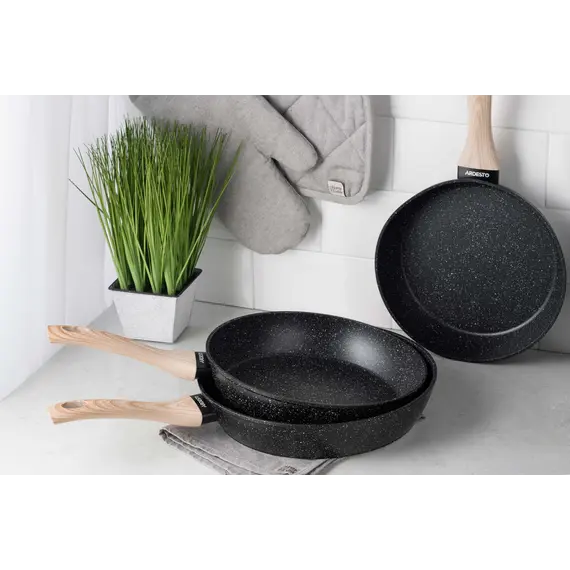 ტაფა Ardesto Deep Fry pan Midori 24cm, aluminium, black, 3 image - TechMall.geტაფა Ardesto Deep Fry pan Midori 24cm, aluminium, black, 3 image - TechMall.ge ,ტაფა Ardesto Deep Fry pan Midori 24cm, aluminium, black, 3 image - TechMall.ge