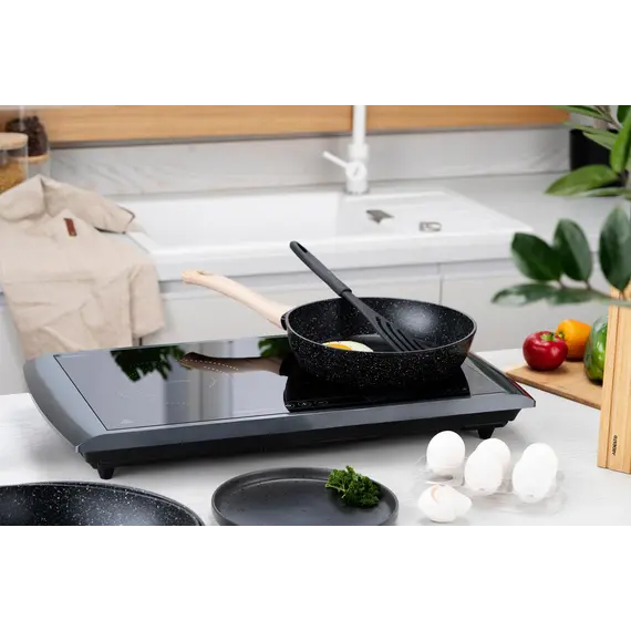 ტაფა Ardesto Deep Fry pan Midori 24cm, aluminium, black, 2 image - TechMall.geტაფა Ardesto Deep Fry pan Midori 24cm, aluminium, black, 2 image - TechMall.ge ,ტაფა Ardesto Deep Fry pan Midori 24cm, aluminium, black, 2 image - TechMall.ge