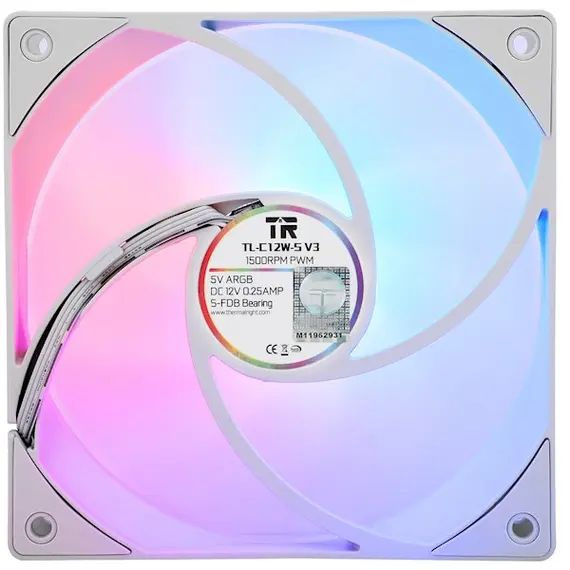 ქულერი THERMALRIGHT TL-C12W-S V3 X3 ARGB 120mm Fans, 4 image - TechMall.geქულერი THERMALRIGHT TL-C12W-S V3 X3 ARGB 120mm Fans, 4 image - TechMall.ge ,ქულერი THERMALRIGHT TL-C12W-S V3 X3 ARGB 120mm Fans, 4 image - TechMall.ge