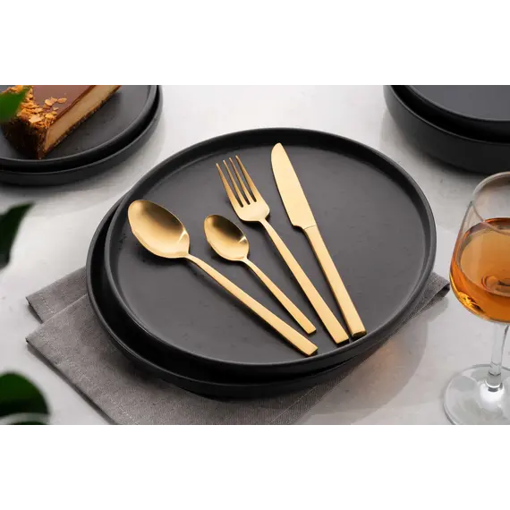 დანა-ჩანგლის ნაკრები Ardesto Cutlery set Black Mars Favola, 4pcs, stainless steel, golden, 3 image - TechMall.geდანა-ჩანგლის ნაკრები Ardesto Cutlery set Black Mars Favola, 4pcs, stainless steel, golden, 3 image - TechMall.ge ,დანა-ჩანგლის ნაკრები Ardesto Cutlery set Black Mars Favola, 4pcs, stainless steel, golden, 3 image - TechMall.ge