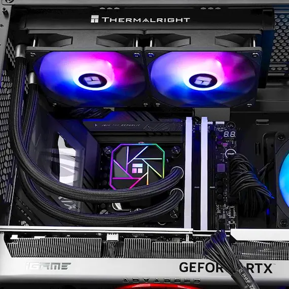 ქულერი THERMALRIGHT Aqua Elite 240 BLACK ARGB V3 AIO Liquid CPU Universal Cooler, 3 image - TechMall.geქულერი THERMALRIGHT Aqua Elite 240 BLACK ARGB V3 AIO Liquid CPU Universal Cooler, 3 image - TechMall.ge ,ქულერი THERMALRIGHT Aqua Elite 240 BLACK ARGB V3 AIO Liquid CPU Universal Cooler, 3 image - TechMall.ge