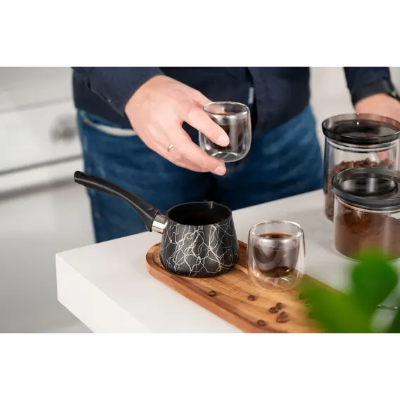 ყავის მადუღარა Ardesto Coffe pot Black Mars, 0.25l, aluminum, bakelite, black, 7 image - TechMall.geყავის მადუღარა Ardesto Coffe pot Black Mars, 0.25l, aluminum, bakelite, black, 7 image - TechMall.ge ,ყავის მადუღარა Ardesto Coffe pot Black Mars, 0.25l, aluminum, bakelite, black, 7 image - TechMall.ge